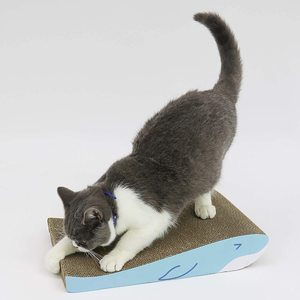 Pet Supplies Cats Scratcher Cardboard Toy Interactive Cat House Scratcher Wall Corrugated Kitty Cat Scratching Pad Recycle Toy