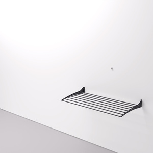 Tendedero de Ropa de Aluminio y Acero Negro con Capacidad para 60 Prendas, para Pared y Balcón - Product Image 3