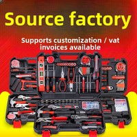 Kit d'outils manuels combinés pour la maison et les réparations, vente en gros d'usine