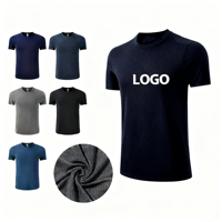 T-shirts de compression OEM UPF50+ Protection solaire Active Athlétique Respirant Coupe musculaire Col rond