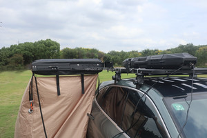 Remaco Réservoir d'eau de toit pour voiture 26L, portable, en PVC durable, pour l'approvisionnement en eau, douche de camping pressurisée montée sur le toit de voiture pour le camping tout-terrain - Product Image 2