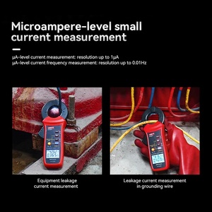 Pince ampèremétrique numérique UNI-T 60A True RMS pour mesure du courant de fuite UT251 Plus avec fonction de maintien des données et écran LCD LPF - Product Image 5