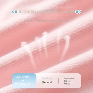 Kids' Long-Sleeved Knitted Casual <strong>T</strong>-<strong>Shirt</strong> Spring Autumn Cotton Eco-friendly Cartoon Print for Girls Boys - Product Image 3