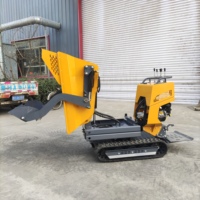 Raupendumper 500kg Mini Selbstladender Hydraulischer 6,5PS CE Euro 5 Baustellen- und Obstgartenmaschine Mini Selbstladender Dumper