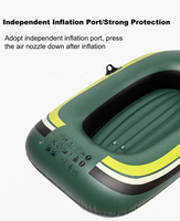 Bateau gonflable en PVC épaissi pour la détente des adultes - Jouet flottant pour piscine pour une personne