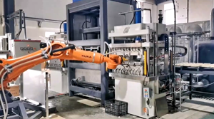 Macchina Automatica ad Alta Velocità per la Produzione di Piatti di Carta con Braccio Robotico a 6 Assi Controllato da PLC e Componenti Premium - Product Image 4