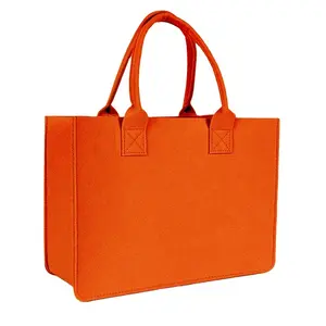 Bolso de fieltro para mujer, bolsa de hombro, de compras, 2022