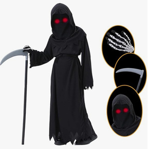 Disfraz <span class=keywords><strong>de</strong></span> Halloween <span class=keywords><strong>para</strong></span> <span class=keywords><strong>Niños</strong></span>, Disfraz <span class=keywords><strong>de</strong></span> Terror, Muerte, Zombi, Fantasma, <span class=keywords><strong>para</strong></span> Bar, Escenario, Maquillaje, Fiesta <span class=keywords><strong>de</strong></span> Baile - Product Image 1