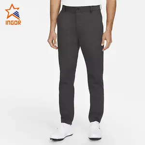 Ingor – pantalon d'extérieur épais pour homme, séchage rapide, léger, décontracté, classique, Slim, pantalon de Golf extensible avec poches