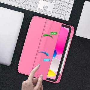 เคสหนังแบบพับไ<span class=keywords><strong>ด</strong></span>้สำหรับ iPad 11 นิ้ว A16 2025 และ iPad 10 10.9 นิ้ว พร้อมฟังก์ชั่นปลุก/พักหน้าจอ - Product Image 6