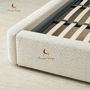 <span class=keywords><strong>Letto</strong></span> matrimoniale king size con piattaforma imbottita in velluto bianco <span class=keywords><strong>francese</strong></span>, con contenitore, set mobili camera da <span class=keywords><strong>letto</strong></span>, <span class=keywords><strong>letto</strong></span> semi-doppio per villa - Product Image 5