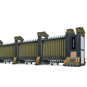 Hệ thống cổng đỗ xe tự động bằng hợp kim nhôm, cửa chắn tự động trượt, thông minh, dành cho biệt thự, trường học, xe hơi tự lái - Product Image 4