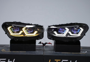 Personalizado para BMW X3/X4 X3M X4M G01G02 G02 G08 Edición Personalizada OSS 4 Near 8 Far con faros azules táctiles de sensación granular - Product Image 2