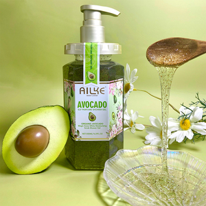 Lavaggio profondo del corpo per donne esfoliante sbiancamento durevole fragranza naturale Niacinamide Avocado Gel doccia 500ml - Product Image 1
