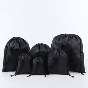 Factory Custom Logo Price Promotional Sports Polyester Nylon Drawstring Packing <b>Bag</b> - Product Image 2