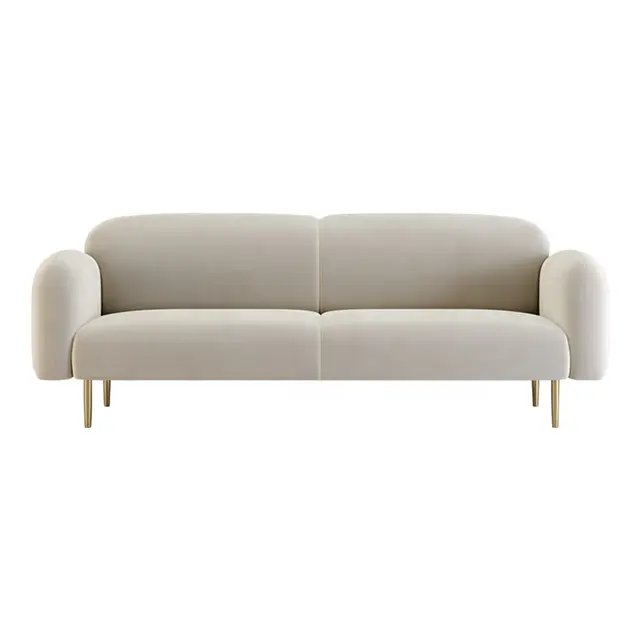 Sala conjunto de sofá mobiliário de escritório moderno tecido 2/ 3 /4 seater sofa