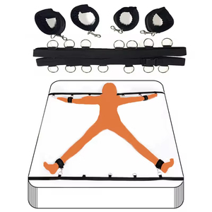 Kit de bondage de qualité supérieure pour chambre à coucher, avec sangles pour ouvrir les jambes, pour couple. - Product Image 1
