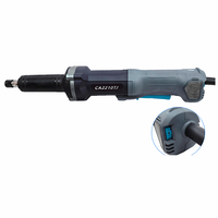 Meuleuse droite industrielle 1700W, 6 vitesses variables, robuste, électrique, mandrin 6mm, corps d'outil seul, vente en gros