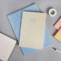 Carnet de notes en cuir PU personnalisable en gros, imprimé, 36 feuilles, reliure cousue, format B5, option logo personnalisé, promotionnel