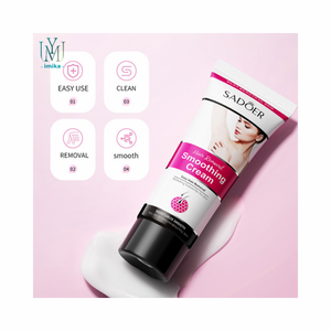 Natural Skin Friendly Painless <strong>Flawless</strong> <strong>Hair</strong> <strong>Remover</strong> for Sensitive Formula <strong>Hair</strong> <strong>Remover</strong> for Women - Premium Depilatory Cream - Product Image 1