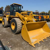 Chargeuse sur pneus Caterpillar 966H d'occasion, modèle 2024, poids opérationnel de 24 tonnes, capacité de la benne de 4,0 m, puissance de 195 kW, 0 à 500 heures d'utilisation