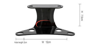 Respaldo de Motocicleta de Aluminio y Cuero PU de Alta Calidad para Yamaha - <span class=keywords><strong>Precio</strong></span> de Fábrica, Nueva Marca Yiwheel - Product Image 3