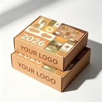Caja de Envío Ecológica para Bebidas, Rectangular, de Cartón Corrugado, para Cerveza, Refrescos, Café, para Pequeñas Empresas