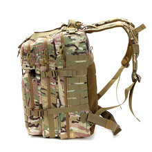 Wholesale 45L <b>Large</b> Capacity Tactical <b>Backpack</b> Shoulder Strap Durable 900D Oxford Custom Logo Molle Rucksack Trekking Bag - Product Image 3