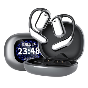 หูฟังไร้สายแบบเกี่ยวหู OWS Q16 Pro รุ่น Open Ear รองรับ BT5.4 หน้าจอสัมผัส เหมาะสำหรับเล่นเกม กีฬากลางแจ้ง ทำงาน พร้อมกล่องชาร์จความจุสูง - Product Image 1