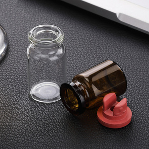 ขวดแก้วทรงกระบอกขายดี ขนาด 5 มล. 10 มล. 12 มล. 15 มล. 20 มล. 25 มล. 30 มล. ขวดแก้วโบโรซิลิเกตสำหรับยา - Product Image 6