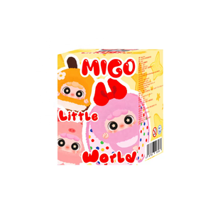 Nouveauté 2026 – Lot de 10 figurines en vinyle et peluches Migo Little World (100 % authentiques) – Porte-clés et breloques mignonnes pour sacs - Product Image 6