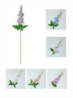 Usine en gros Real Touch Larkspur bas quantité minimale de commande Delphinium artificiel haut de gamme Arrangement de fleurs artificielles Larkspur artificiel