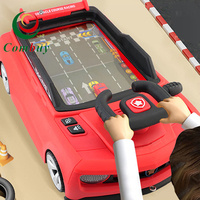 Machine de jeu de voiture de course de jouet d'aventure de conduite de bureau de simulation