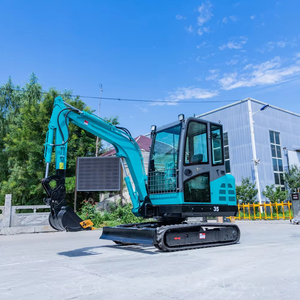 รถขุดขนาดเล็กใหม่ราคาถูก 3.5 ตัน พร้อมอุปกรณ์ตักดิน สภาพใช้งานแล้ว เหมาะสำหรับงานเกษตรกรรม พร้อมเครื่องยนต์ ปั๊ม และกำลังขุดสูง - Product Image 3