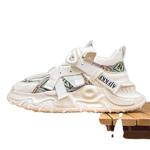 Chaussures de marche décontractées pour hommes, antidérapantes et imperméables, semelle épaisse, confortables, souples, style jogging, plateforme. - Product Image 4