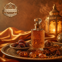 Huile de parfum sur le thème du Ramadan, ensemble de parfums personnalisés, ambre chaud, unisexe, flacon en verre cristal, marque privée