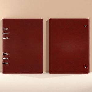 Promoción: Cuaderno Personalizado al por Mayor A5, de Lujo, con Tapa Dura de Cuero PU, Hojas Sueltas, Organizador/Planificador de 80 Hojas para Negocios - Product Image 2