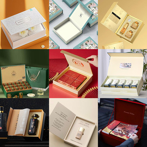 Custom Black Magnetic Gift <strong>Box</strong>, Luxury Foldable <strong>Paper</strong> <strong>Box</strong> with Ribbon for Wedding Christmas Gifts - Product Image 5