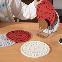 Tapis isolant en silicone moderne 2026, résistant aux hautes températures, réutilisable, pour la cuisine domestique