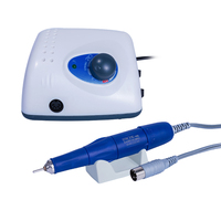 Ponceuse à ongles électrique professionnelle 105L 40000 tr/min, avec pièce à main puissante Korea 210, pour manucure, polissage et lime à ongles, outil de salon