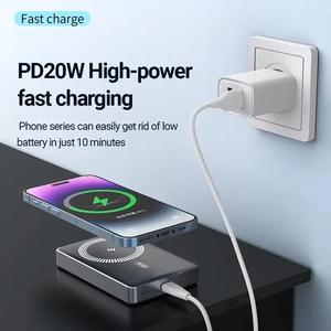 Cargadores Inalámbricos Magnéticos de Carga Rápida de 20 W y 15 W, Personalización de Regalos al por Mayor, Bancos de Energía de 5000/10000 mAh, Cargador Ultrafino de Aluminio - Product Image 6