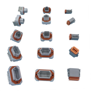 ドイツ製2/3/4/6/8/12ピンDT15/DT13 <span class=keywords><strong>PCB</strong></span>ストレート/直角パネルマウントコネクタ、バックシェル/ラバーブーツ（DT/DTMコネクタ用） - Product Image 2