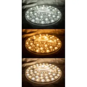 4 pezzi 24W SMD LED di ricambio bianco caldo magnete neutro per ingresso residenziale DC 12V opzioni di AC disponibili 2200K 4000K 6500K