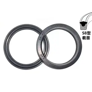 S8 K39 TGO ring seal ring oil seal piston rod with compression type one-way seal