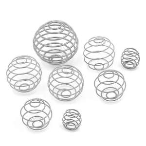 カスタマイズされたステンレス鋼スパイラルシェーカーカップ耐久性のある揺れボールスプリング付き攪拌食品ミルクプロテインパウダー - Product Image 1