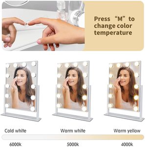 <strong>Light</strong> <strong>up</strong> Illuminated Cosmetic Sensor Switch Touch Screen Led Makeup Cosmetic <strong>Mirror</strong> Vanity <strong>Mirror</strong> - Product Image 3