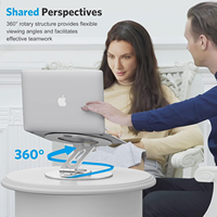 Verstelbare Hoogte Computer Staat 360 Graden Rotatie Laptop Standaard Voor 10-17.3 Inch Laptops