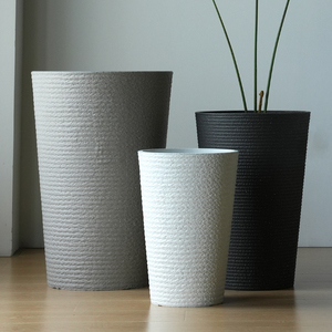 Chậu hoa nhựa chất lượng cao, nhẹ, kích thước lớn, cao 12 inch, trang trí, dùng trong nhà/ngoài trời, gói nhiều chậu cỡ lớn - Product Image 1