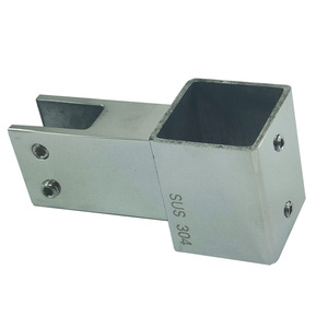 Accessoires de fixation pour verre en acier inoxydable 304 pour salle de bain, connecteur de verre marin, neuf et d'occasion, vente directe usine - Product Image 1