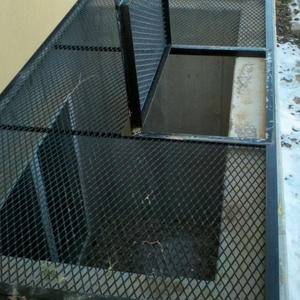 לוח תקרה אריחים אריחים דקורטיביים תקרה קיר לוח תקרה אלומיניום נירוסטה ממתכת מורחבת - Product Image 3